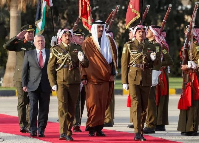 أمير قطر سمو الشيخ تميم يصل  الأردن غداً 