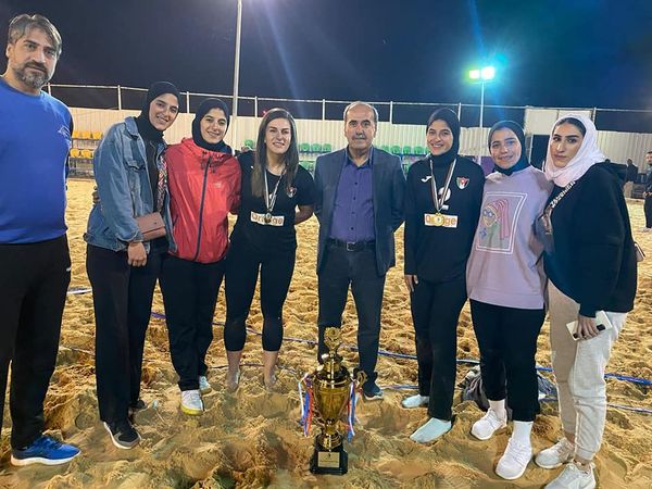  فريق شباب الحسين (أ) يفوز بلقب بطولة الأندية للكرة الطاىرة الشاطئية و النصر يتوج بلقب السيدات 
