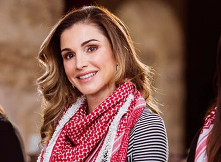 جلالة الملكة رانيا العبدالله تزور الساط بالصور 