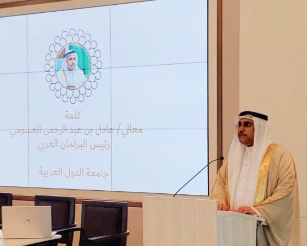 رئيس البرلمان العربي يدعو إلى إدراج الحق في بيئة صحية سليمة ضمن نصوص المواثيق الدولية