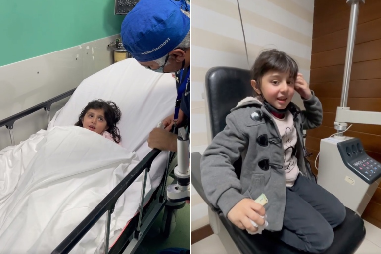 الهلال الأحمر الكويتي يعيد البصر لطفلة سورية فقدته منذ 6 سنوات