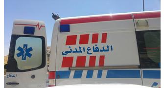 وفاة وإصابتان بحادث تدهور مركبة بمنطقة قاع سعدين باتجاه وادي عربة