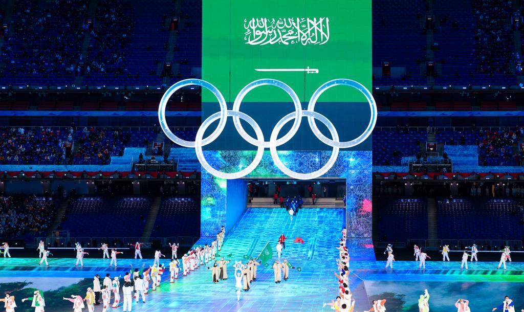 لأول مرة فريق سعودي بأولمبياد شتوية وسفيرة السعودية بأمريكا تنشر صورة من بكين 2022 