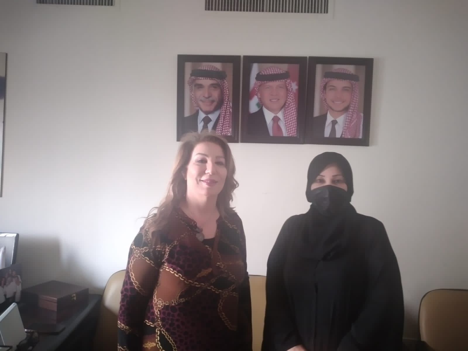 رئيسة الاتحاد النسائي الأردني العام تلتقي رئيسة منظمة المرأة والمستقبل العراقية 