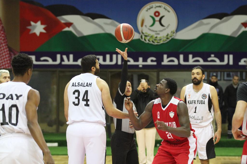 اول اردنية دولية تقود طاقم التحكيم في دوري الدرجة الممتازة للرجال لكرة السلة 