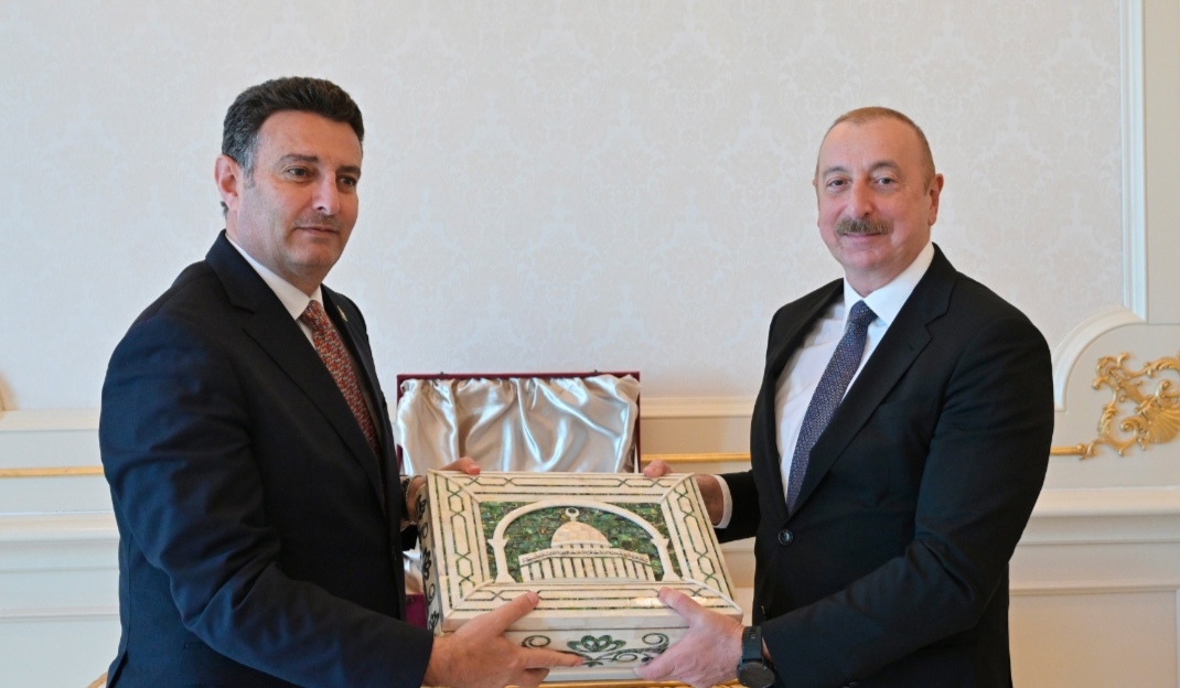 الصفدي ينقل تحيات الملك الى الرئيس الأذربيجاني