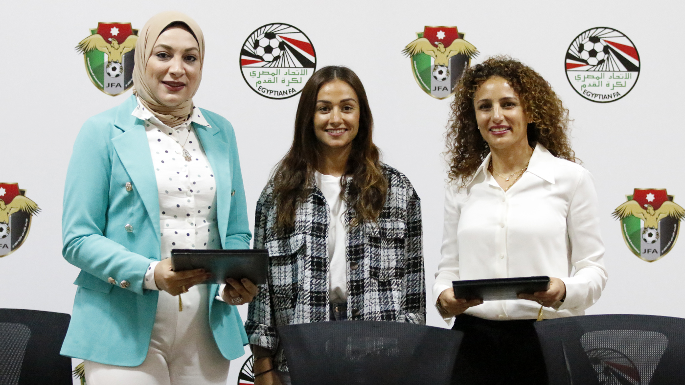 الاتحاد الأردني يوقع اتفاقية تعاون مع نظيره المصري لتطوير الكرة النسوية