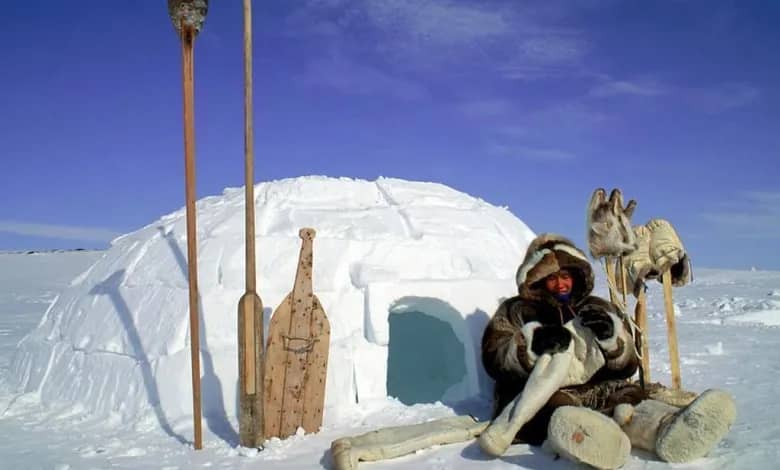 كيف تحمي الأكواخ الجليدية أهل الإسكيمو من البرد .. وما علاقة التصميم الداخلي لها بالموضوع